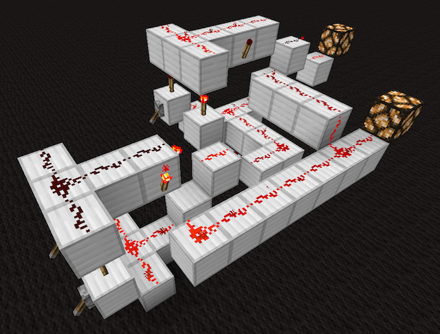 Minecraft computer detail